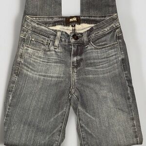 Paige Verdugo Ultra Skinny Jeans Womens 25 Dark Wash Mid Rise Stretch Denim